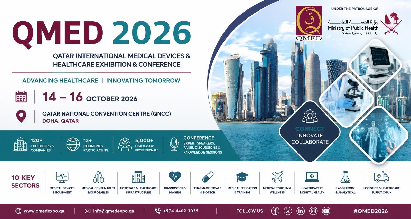 QMED 2026 Digital Banner